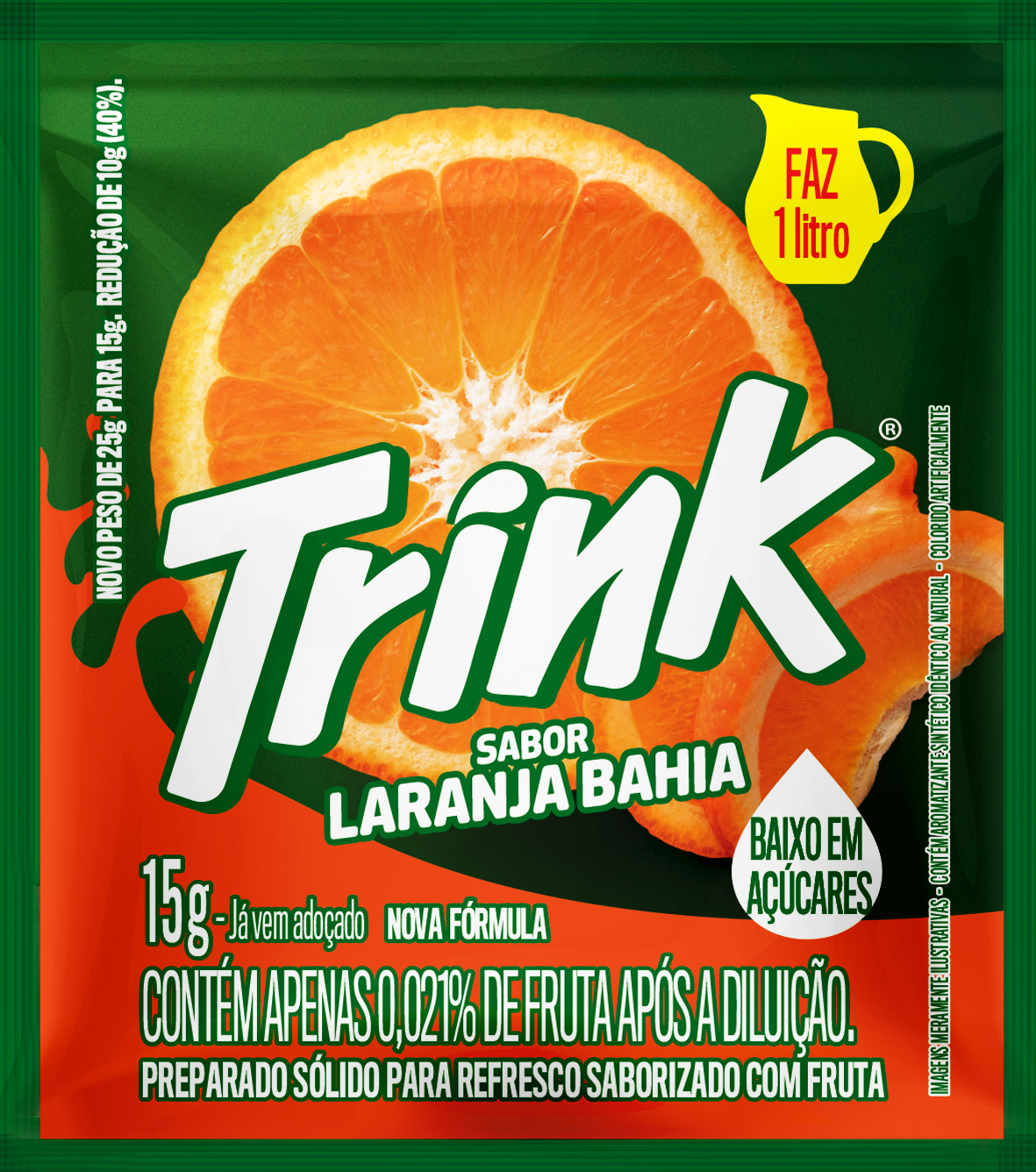 Trink Laranja-Bahia 25g